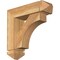 Ekena Millwork Westlake Arts and Crafts Rough Sawn Bracket w/ Offset Brace, Western Red Cedar, 6"W x 20"D x 20"H BKT0604X20X20WTL03RWR - alternate 1